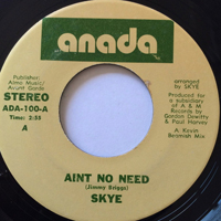 Skye – Aint No Need