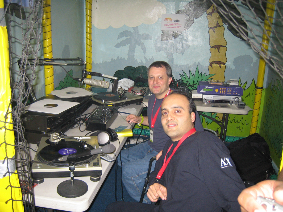 Paul Phillips and Raj Selli on Solar Radio live from The Southport soul and dance weekender